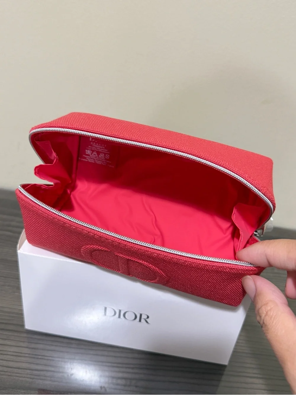 Dior limited pouch bag